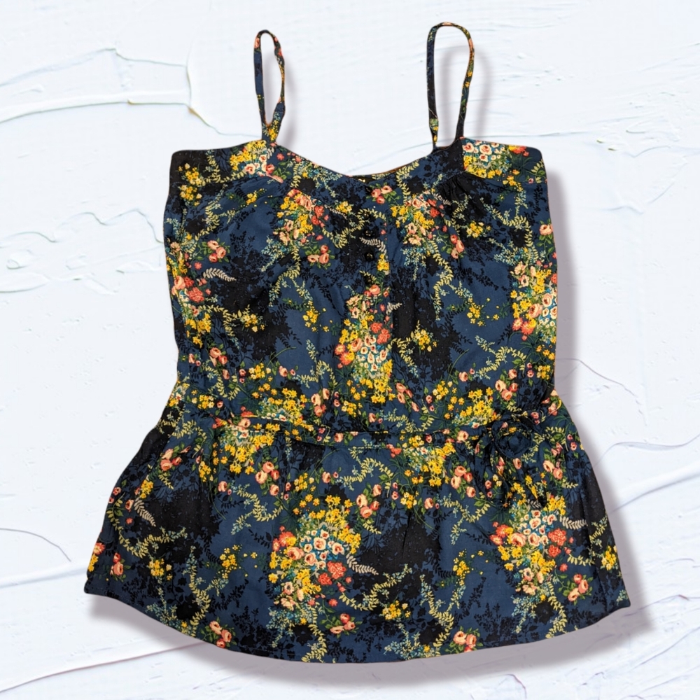 Forever 21 cute flowery tank top